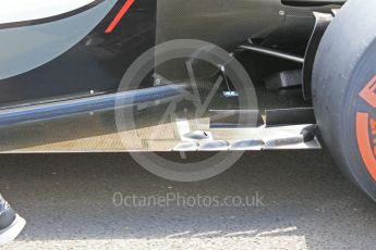 World © Octane Photographic Ltd. Haas F1 Team VF-16. Thursday 21st July 2016, F1 Hungarian GP Paddock, Hungaroring, Hungary. Digital Ref :1636CB1D5743