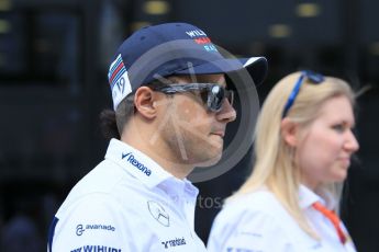 World © Octane Photographic Ltd. Williams Martini Racing, Williams Mercedes FW38 – Felipe Massa. Thursday 21st July 2016, F1 Hungarian GP Paddock, Hungaroring, Hungary. Digital Ref :1636CB1D5848