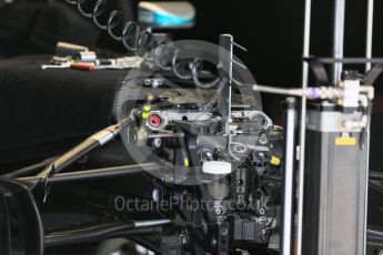 World © Octane Photographic Ltd. Mercedes AMG Petronas W07 Hybrid. Thursday 21st July 2016, F1 Hungarian GP Pitlane, Hungaroring, Hungary. Digital Ref :1636CB5D6346