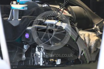 World © Octane Photographic Ltd. Mercedes AMG Petronas W07 Hybrid. Thursday 21st July 2016, F1 Hungarian GP Pitlane, Hungaroring, Hungary. Digital Ref :1636CB5D6357