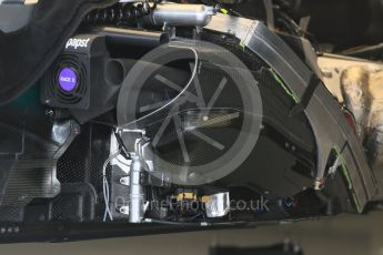 World © Octane Photographic Ltd. Mercedes AMG Petronas W07 Hybrid. Thursday 21st July 2016, F1 Hungarian GP Pitlane, Hungaroring, Hungary. Digital Ref :1636CB5D6360