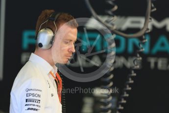 World © Octane Photographic Ltd. Mercedes AMG Petronas W07 Hybrid. Thursday 21st July 2016, F1 Hungarian GP Pitlane, Hungaroring, Hungary. Digital Ref :1636CB5D6361