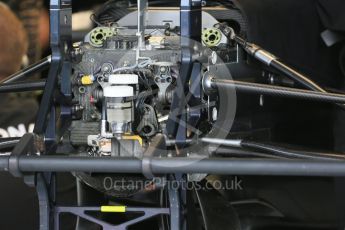 World © Octane Photographic Ltd. Mercedes AMG Petronas W07 Hybrid. Thursday 21st July 2016, F1 Hungarian GP Pitlane, Hungaroring, Hungary. Digital Ref :1636CB5D6363