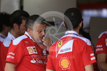 World © Octane Photographic Ltd. Scuderia Ferrari SF16-H – F.Uguozzni . Thursday 21st July 2016, F1 Hungarian GP Pitlane, Hungaroring, Hungary. Digital Ref :1636CB5D6395