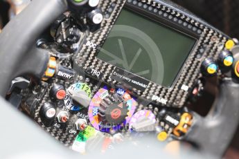 World © Octane Photographic Ltd. Haas F1 Team VF-16. Thursday 21st July 2016, F1 Hungarian GP Paddock, Hungaroring, Hungary. Digital Ref :1636CB5D6429