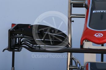 World © Octane Photographic Ltd. Haas F1 Team VF-16. Thursday 21st July 2016, F1 Hungarian GP Pitlane, Hungaroring, Hungary. Digital Ref : 1636LB1D0421