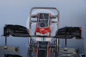 World © Octane Photographic Ltd. Haas F1 Team VF-16. Thursday 21st July 2016, F1 Hungarian GP Pitlane, Hungaroring, Hungary. Digital Ref : 1636LB1D0425