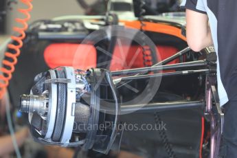 World © Octane Photographic Ltd. Sahara Force India VJM09. Thursday 21st July 2016, F1 Hungarian GP Pitlane, Hungaroring, Hungary. Digital Ref : 1636LB1D9536