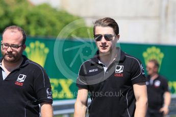 World © Octane Photographic Ltd. Racing Engineering - GP2/11 – Jordan King. Thursday 21st July 2016, GP2 Paddock, Hungaroring, Hungary. Digital Ref :1637CB1D5468