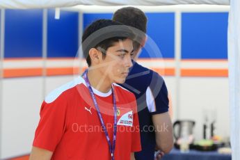 World © Octane Photographic Ltd. Trident – GP3/16 – Giuliano Alesi. Thursday 21st July 2016, GP3 Paddock, Hungaroring, Hungary. Digital Ref :1637CB1D5510