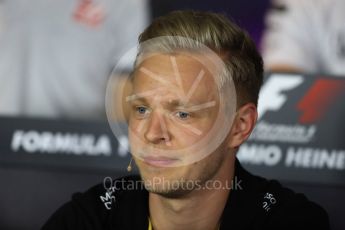 World © Octane Photographic Ltd. F1 Italian GP FIA Drivers’ Press Conference, Monza, Italy. Thursday 1st September 2016. Renault Sport F1 Team - Kevin Magnussen. Digital Ref : 1695LB1D4183