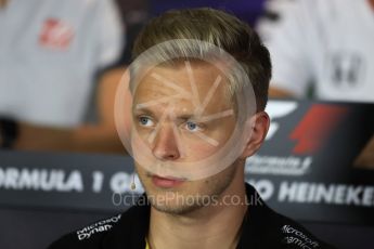 World © Octane Photographic Ltd. F1 Italian GP FIA Drivers’ Press Conference, Monza, Italy. Thursday 1st September 2016. Renault Sport F1 Team - Kevin Magnussen. Digital Ref : 1695LB1D4223