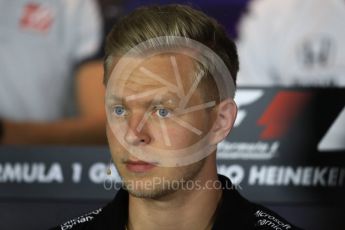 World © Octane Photographic Ltd. F1 Italian GP FIA Drivers’ Press Conference, Monza, Italy. Thursday 1st September 2016. Renault Sport F1 Team - Kevin Magnussen. Digital Ref : 1695LB1D4253