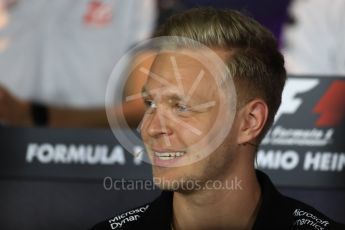 World © Octane Photographic Ltd. F1 Italian GP FIA Drivers’ Press Conference, Monza, Italy. Thursday 1st September 2016. Renault Sport F1 Team - Kevin Magnussen. Digital Ref : 1695LB1D4404