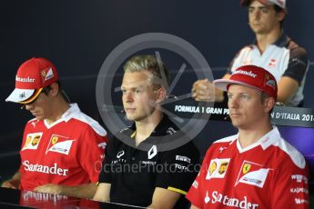 World © Octane Photographic Ltd. F1 Italian GP FIA Drivers’ Press Conference, Monza, Italy. Thursday 1st September 2016. Renault Sport F1 Team - Kevin Magnussen. Digital Ref : 1695LB2D5359