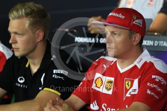 World © Octane Photographic Ltd. F1 Italian GP FIA Drivers’ Press Conference, Monza, Italy. Thursday 1st September 2016. Scuderia Ferrari – Kimi Raikkonen. Digital Ref : 1695LB2D5397