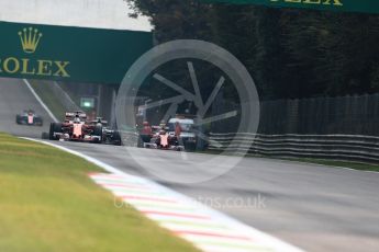 World © Octane Photographic Ltd. Scuderia Ferrari SF16-H – Sebastian Vettel and Kimi Raikkonen. Friday 2nd September 2016, F1 Italian GP Practice 1, Monza, Italy. Digital Ref :1697LB1D4466