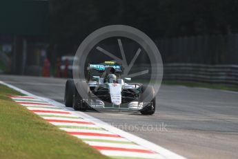 World © Octane Photographic Ltd. Mercedes AMG Petronas W07 Hybrid – Nico Rosberg. Friday 2nd September 2016, F1 Italian GP Practice 1, Monza, Italy. Digital Ref :1697LB1D4865