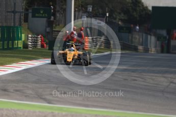 World © Octane Photographic Ltd. Renault Sport F1 Team RS16 – Jolyon Palmer. Friday 2nd September 2016, F1 Italian GP Practice 1, Monza, Italy. Digital Ref :1697LB1D5188