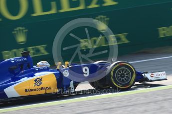 World © Octane Photographic Ltd. Sauber F1 Team C35 – Marcus Ericsson. Friday 2nd September 2016, F1 Italian GP Practice 1, Monza, Italy. Digital Ref :1697LB1D5340