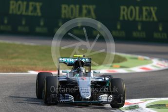World © Octane Photographic Ltd. Mercedes AMG Petronas W07 Hybrid – Nico Rosberg. Friday 2nd September 2016, F1 Italian GP Practice 1, Monza, Italy. Digital Ref :1697LB1D5765