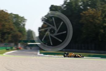 World © Octane Photographic Ltd. Renault Sport F1 Team RS16 - Kevin Magnussen. Friday 2nd September 2016, F1 Italian GP Practice 1, Monza, Italy. Digital Ref :1697LB2D5810