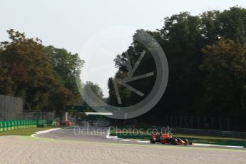 World © Octane Photographic Ltd. Red Bull Racing RB12 – Max Verstappen. Friday 2nd September 2016, F1 Italian GP Practice 1, Monza, Italy. Digital Ref :1697LB2D5837