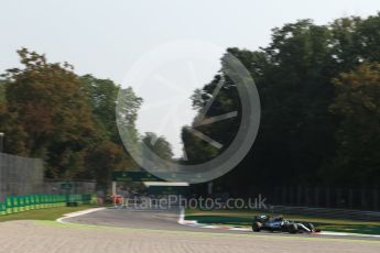 World © Octane Photographic Ltd. Sahara Force India VJM09 - Sergio Perez. Friday 2nd September 2016, F1 Italian GP Practice 1, Monza, Italy. Digital Ref :1697LB2D5845