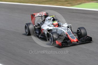 World © Octane Photographic Ltd. Haas F1 Team VF-16 - Esteban Gutierrez. Friday 2nd September 2016, F1 Italian GP Practice 2, Monza, Italy. Digital Ref : 1699LB1D6060