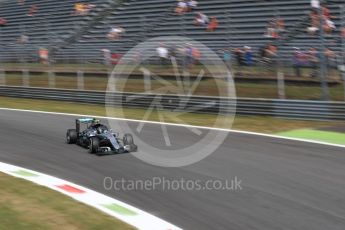 World © Octane Photographic Ltd. Mercedes AMG Petronas W07 Hybrid – Nico Rosberg. Friday 2nd September 2016, F1 Italian GP Practice 2, Monza, Italy. Digital Ref : 1699LB1D6366