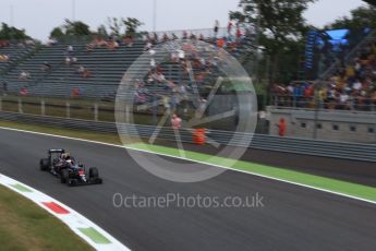World © Octane Photographic Ltd. McLaren Honda MP4-31 – Jenson Button. Friday 2nd September 2016, F1 Italian GP Practice 2, Monza, Italy. Digital Ref : 1699LB2D6007