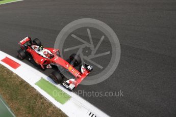 World © Octane Photographic Ltd. Scuderia Ferrari SF16-H – Kimi Raikkonen. Friday 2nd September 2016, F1 Italian GP Practice 2, Monza, Italy. Digital Ref :1699LB2D6134