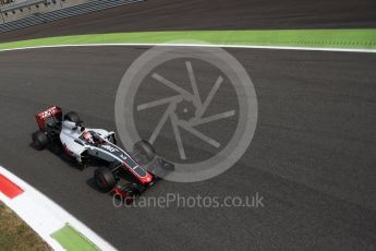 World © Octane Photographic Ltd. Haas F1 Team VF-16 – Romain Grosjean. Friday 2nd September 2016, F1 Italian GP Practice 2, Monza, Italy. Digital Ref : 1699LB2D6199