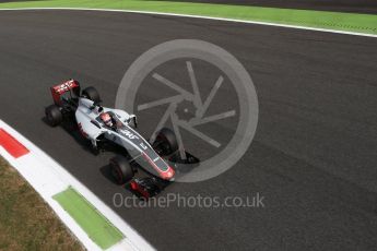 World © Octane Photographic Ltd. Haas F1 Team VF-16 – Romain Grosjean. Friday 2nd September 2016, F1 Italian GP Practice 2, Monza, Italy. Digital Ref : 1699LB2D6229