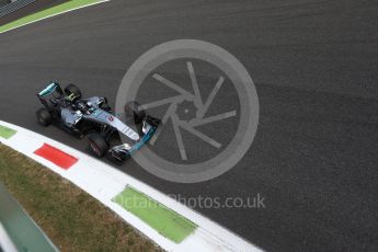 World © Octane Photographic Ltd. Mercedes AMG Petronas W07 Hybrid – Nico Rosberg. Friday 2nd September 2016, F1 Italian GP Practice 2, Monza, Italy. Digital Ref : 1699LB2D6276