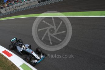 World © Octane Photographic Ltd. Mercedes AMG Petronas W07 Hybrid – Lewis Hamilton. Friday 2nd September 2016, F1 Italian GP Practice 2, Monza, Italy. Digital Ref : 1699LB2D6281