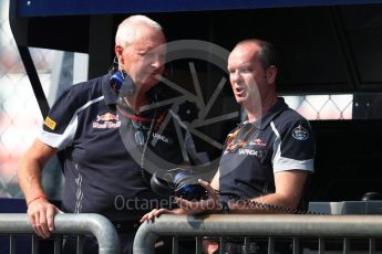 World © Octane Photographic Ltd. Scuderia Toro Rosso - John Booth. Saturday 3rd September 2016, F1 Italian GP Practice 3, Monza, Italy. Digital Ref :1704LB1D7518