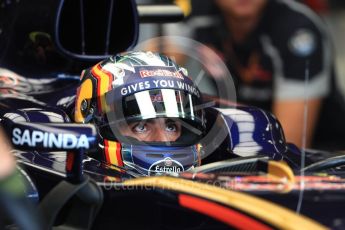 World © Octane Photographic Ltd. Scuderia Toro Rosso STR11 – Carlos Sainz. Saturday 3rd September 2016, F1 Italian GP Practice 3, Monza, Italy. Digital Ref :1704LB1D7675