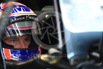 World © Octane Photographic Ltd. McLaren Honda MP4-31 – Jenson Button. Saturday 3rd September 2016, F1 Italian GP Practice 3, Monza, Italy. Digital Ref :1704LB1D7689