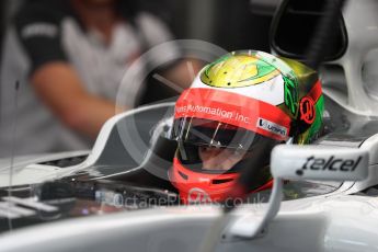 World © Octane Photographic Ltd. Haas F1 Team VF-16 - Esteban Gutierrez. Saturday 3rd September 2016, F1 Italian GP Practice 3, Monza, Italy. Digital Ref :1704LB1D7704