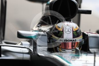 World © Octane Photographic Ltd. Mercedes AMG Petronas W07 Hybrid – Lewis Hamilton. Saturday 3rd September 2016, F1 Italian GP Practice 3, Monza, Italy. Digital Ref :1704LB1D7776