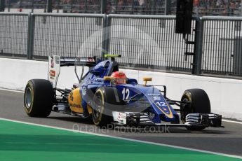 World © Octane Photographic Ltd. Sauber F1 Team C35 – Felipe Nasr. Saturday 3rd September 2016, F1 Italian GP Practice 3, Monza, Italy. Digital Ref :1704LB1D7914
