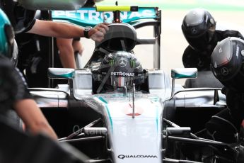 World © Octane Photographic Ltd. Mercedes AMG Petronas W07 Hybrid – Nico Rosberg. Saturday 3rd September 2016, F1 Italian GP Practice 3, Monza, Italy. Digital Ref :1704LB1D8021