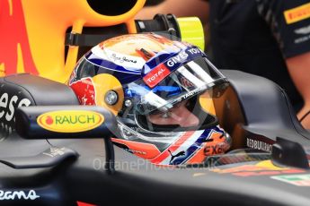 World © Octane Photographic Ltd. Red Bull Racing RB12 – Max Verstappen. Saturday 3rd September 2016, F1 Italian GP Practice 3, Monza, Italy. Digital Ref :1704LB1D8050