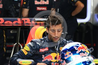 World © Octane Photographic Ltd. Red Bull Racing RB12 – Daniel Ricciardo. Saturday 3rd September 2016, F1 Italian GP Practice 3, Monza, Italy. Digital Ref :1704LB2D6387