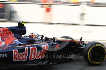 World © Octane Photographic Ltd. Scuderia Toro Rosso STR11 – Carlos Sainz. Saturday 3rd September 2016, F1 Italian GP Practice 3, Monza, Italy. Digital Ref :1704LB2D6393