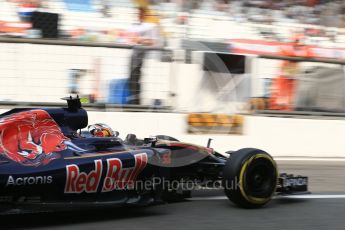 World © Octane Photographic Ltd. Scuderia Toro Rosso STR11 – Carlos Sainz. Saturday 3rd September 2016, F1 Italian GP Practice 3, Monza, Italy. Digital Ref :1704LB2D6396