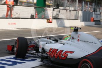 World © Octane Photographic Ltd. Haas F1 Team VF-16 - Esteban Gutierrez. Saturday 3rd September 2016, F1 Italian GP Practice 3, Monza, Italy. Digital Ref :1704LB2D6406