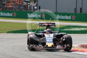 World © Octane Photographic Ltd. Scuderia Toro Rosso STR11 – Daniil Kvyat. Saturday 3rd September 2016, F1 Italian GP Qualifying, Monza, Italy. Digital Ref :1705LB1D8137