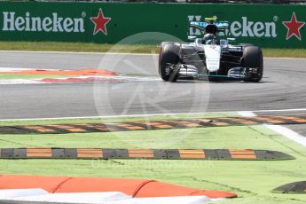 World © Octane Photographic Ltd. Mercedes AMG Petronas W07 Hybrid – Nico Rosberg. Saturday 3rd September 2016, F1 Italian GP Qualifying, Monza, Italy. Digital Ref :1705LB1D8253